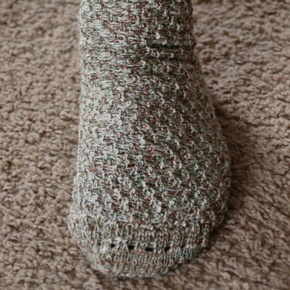 White Peace Silk handmade socks NEW - Picture 2 of 4